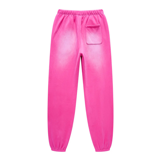 Rose Washed Dyed Fleece Joggers