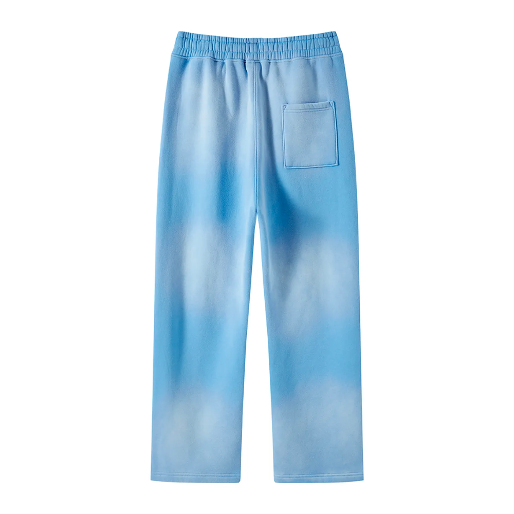 Sky Blue Colored Washed Effect Pants