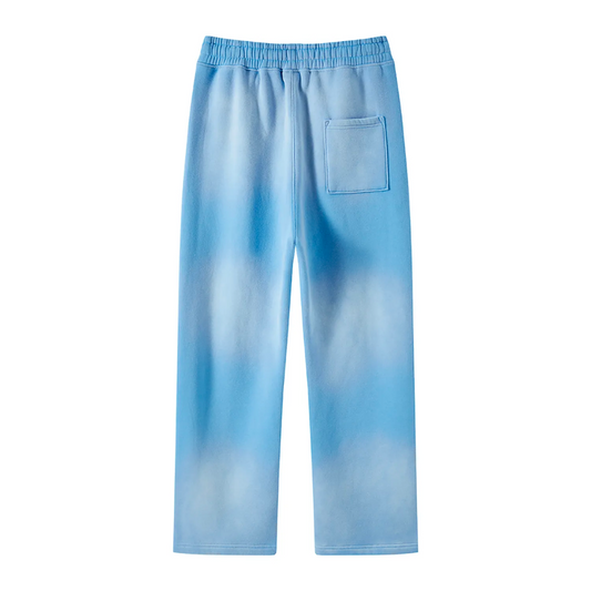 Sky Blue Colored Washed Effect Pants