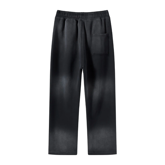 Black Colored Washed Effect Pants